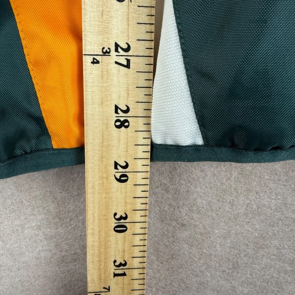 Green Bay Packers Jacket Mens 2XL Green‎ Gold Reversible NFL Football